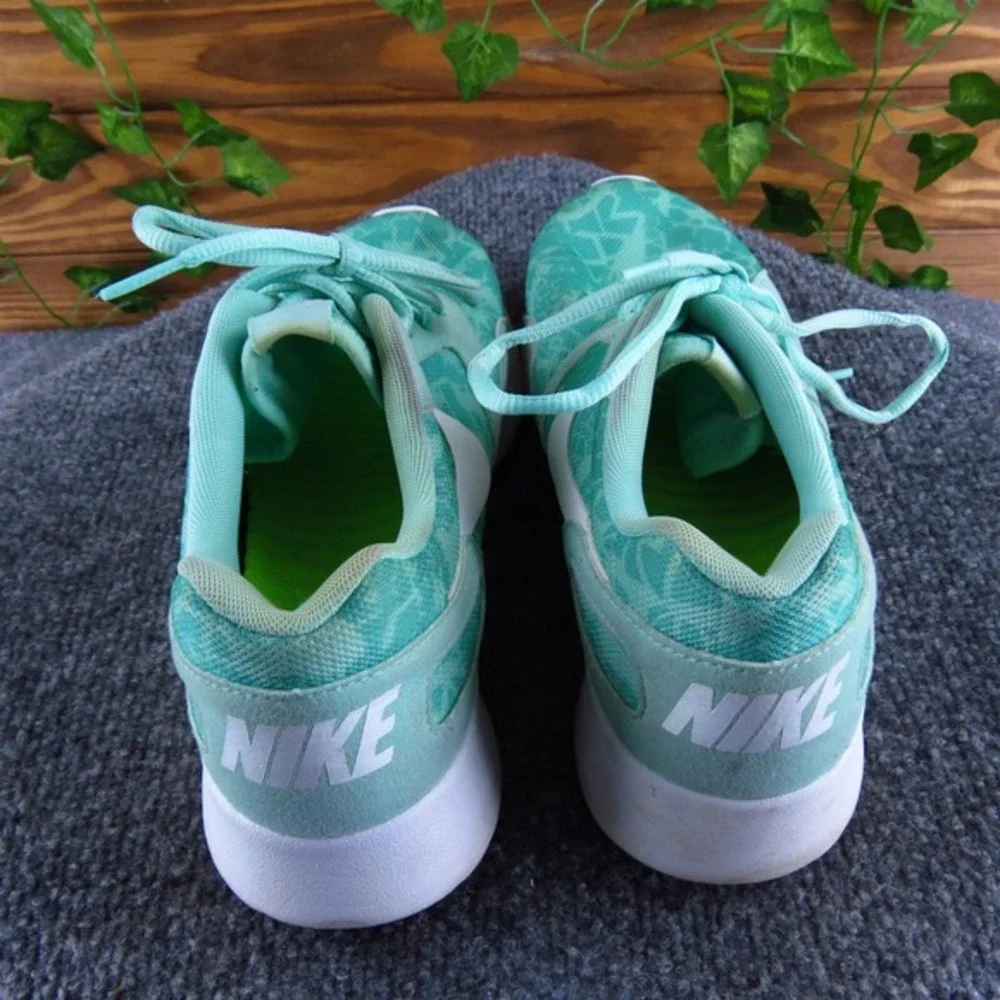 Nike Women's Kaishi Print Artisan Teal Loafer Blue Fabric 8‎ Medium Gently Used